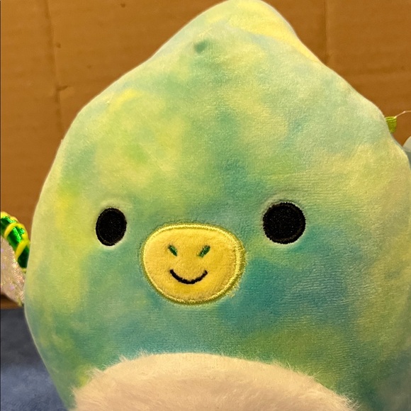Squishmallows Fletcher Green and White Plush - Picture 5 of 6